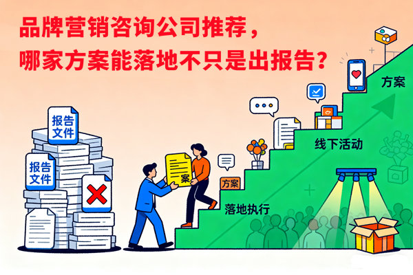 品牌營銷咨詢公司推薦，哪家方案能落地不只是出報(bào)告？