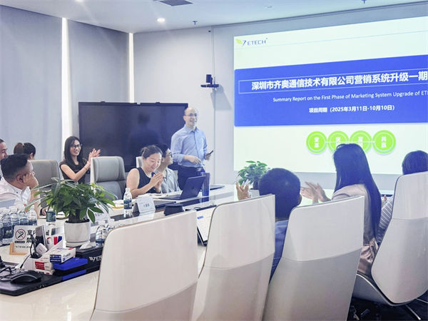 深圳市齊奧通信技術有限公司營銷系統管理升級咨詢項目總結大會